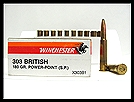 WINCHESTER SUPER-X 303 BRITISH 180 GR. POWER-POINT (S.P.) RIFLE CARTRIDGES - BOX OF 20